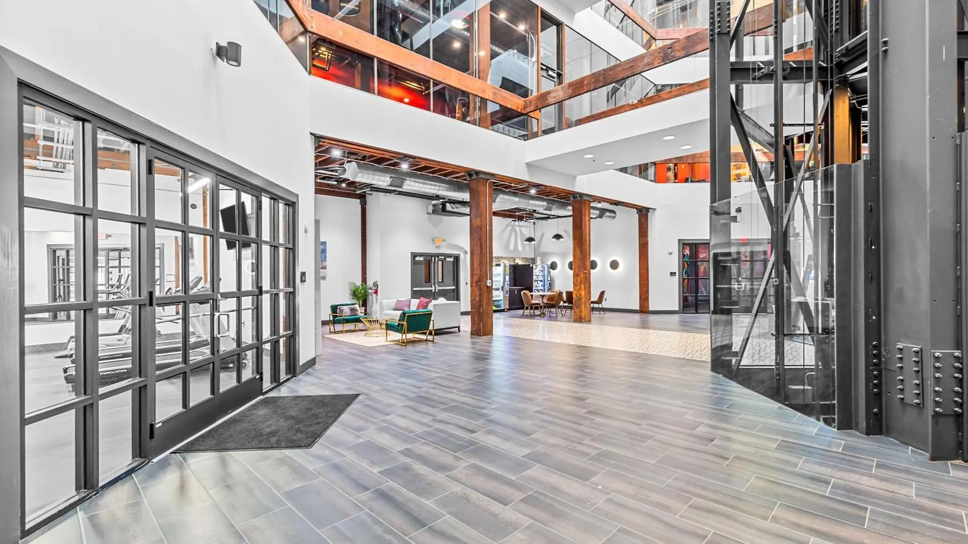 Apartment Ferienwohnung 2Br Loft-Parking-Gym-Roof Deck-4K Saint Louis